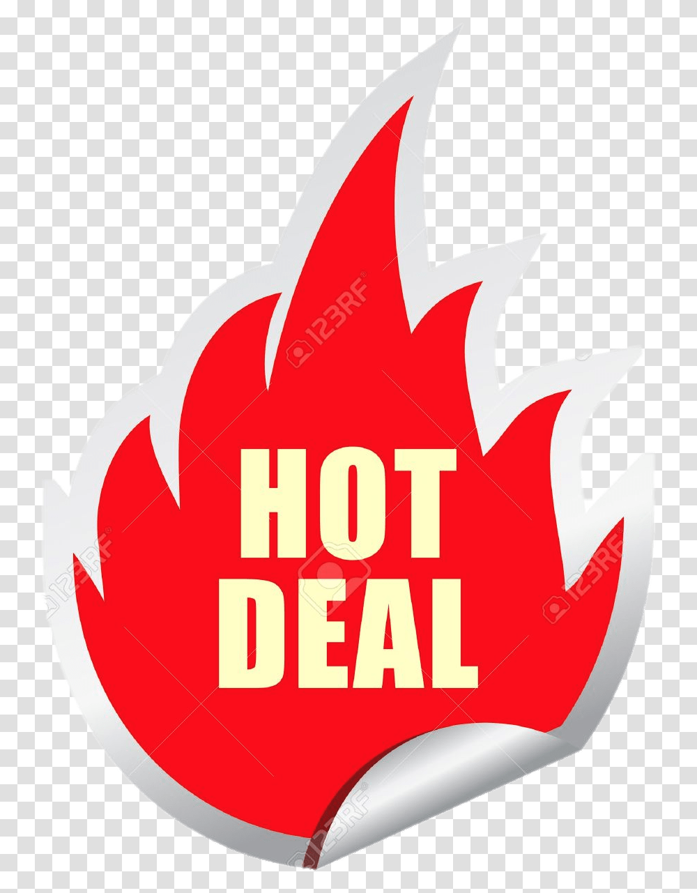 Hot Deal Label Hot Deal, Logo, Plant Transparent Png