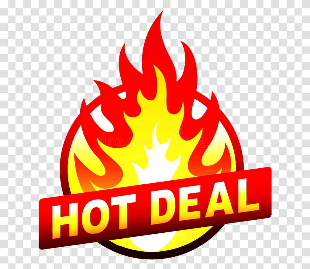 Hot Deal Vector, Fire, Flame, Logo Transparent Png