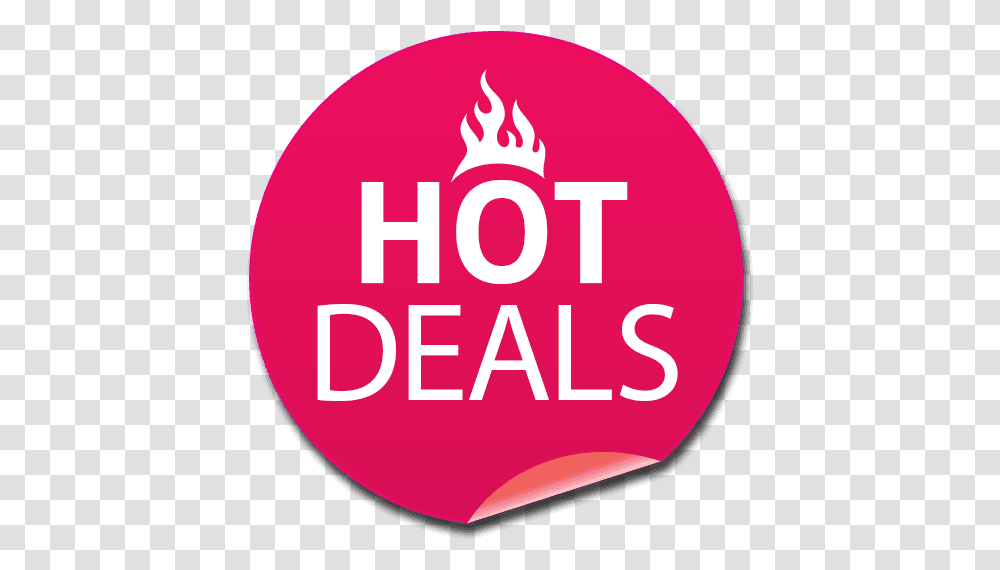 Hot Deals Sticker, Logo, Trademark, First Aid Transparent Png