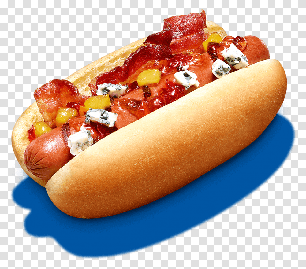 Hot Dog Bacon, Food Transparent Png