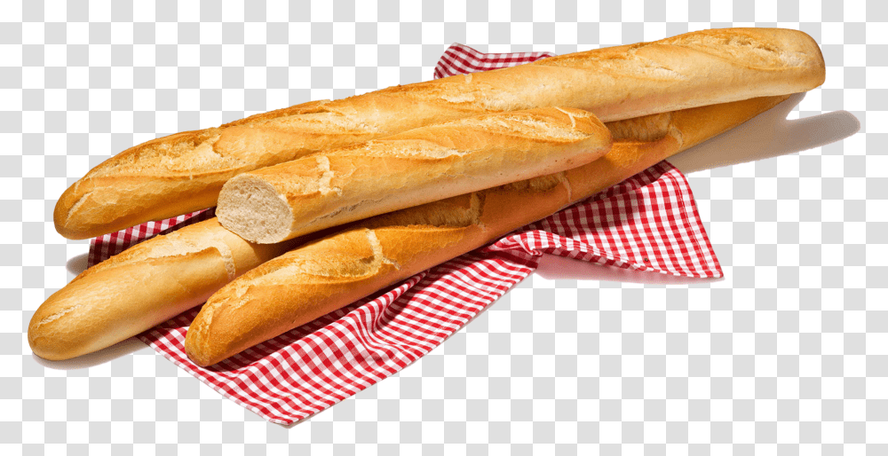 Hot Dog Baguette, Bread, Food, Bread Loaf, French Loaf Transparent Png