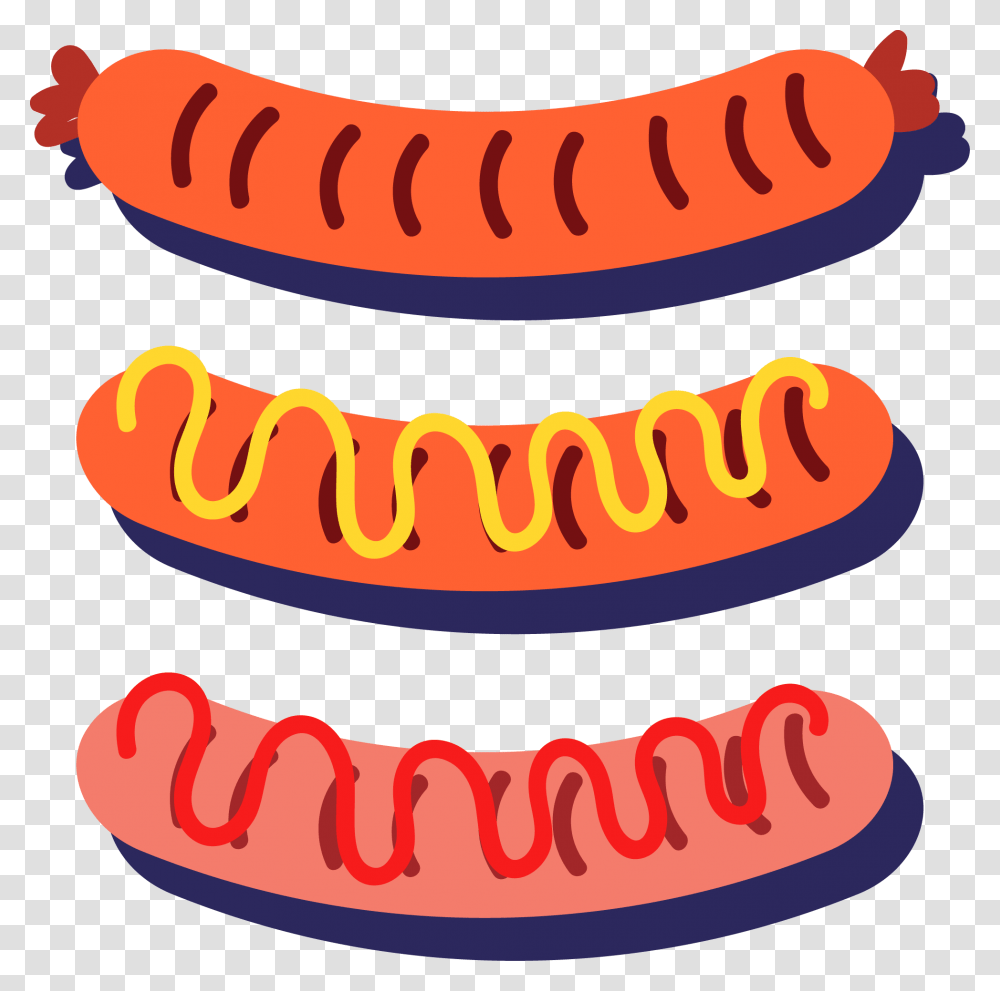Hot Dog Barbecue Grill Sausage Sausage Clipart Transparent Png