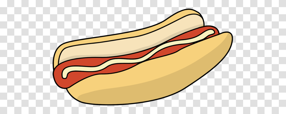 Hot Dog Bun Drawing Sandwich Ketchup, Food, Banana, Fruit, Plant Transparent Png