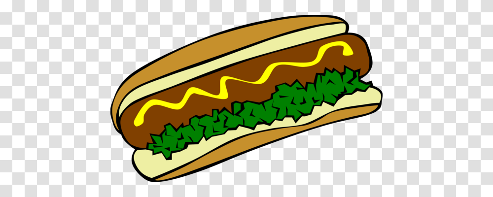 Hot Dog Bun Hamburger Classic Clip Art Sausage Bun Transparent Png