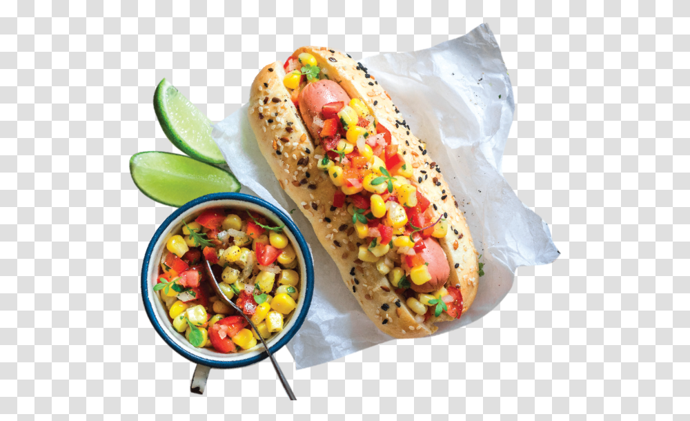 Hot Dog Con Pico De Gallo Un Manjar Muy Prctico Dodger Dog, Food, Relish Transparent Png