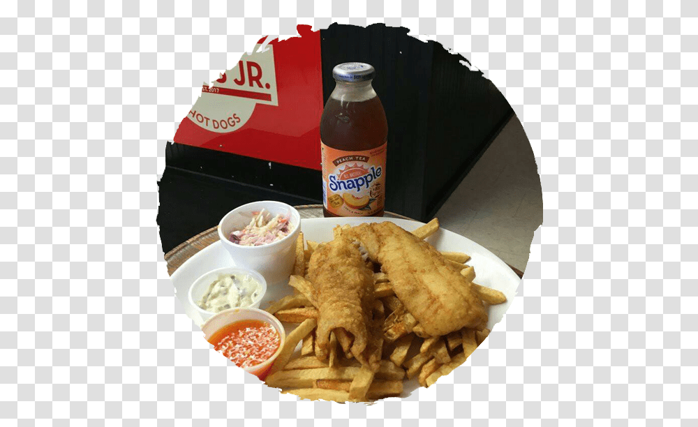 Hot Dog Fish And Chips, Food, Dining Table, Furniture, Fried Chicken Transparent Png