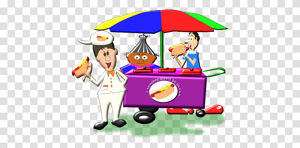 Hot Dog Stand Clip Art, Person, Meal, People, Hat Transparent Png
