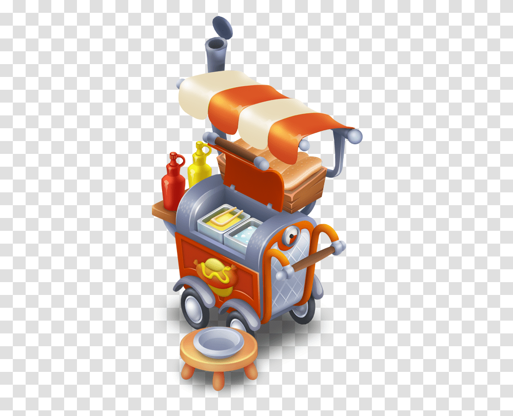 Hot Dog Stand, Toy, Machine, Motor, Robot Transparent Png