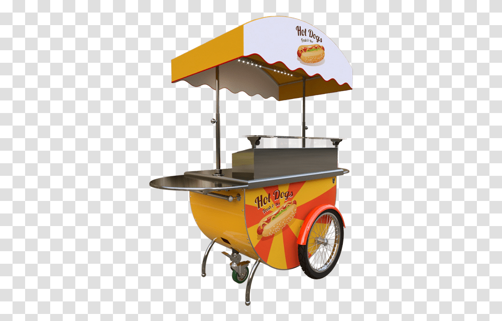 Hot Dog Stand, Vehicle, Transportation, Wheel, Machine Transparent Png