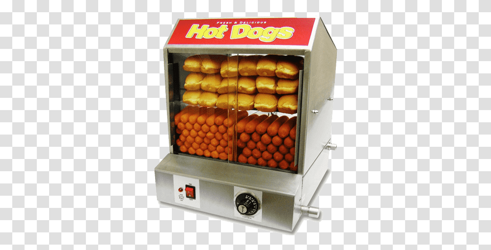 Hot Dog Steamerbun Warmer Hot Dog, Food, Bread, Oven, Appliance Transparent Png