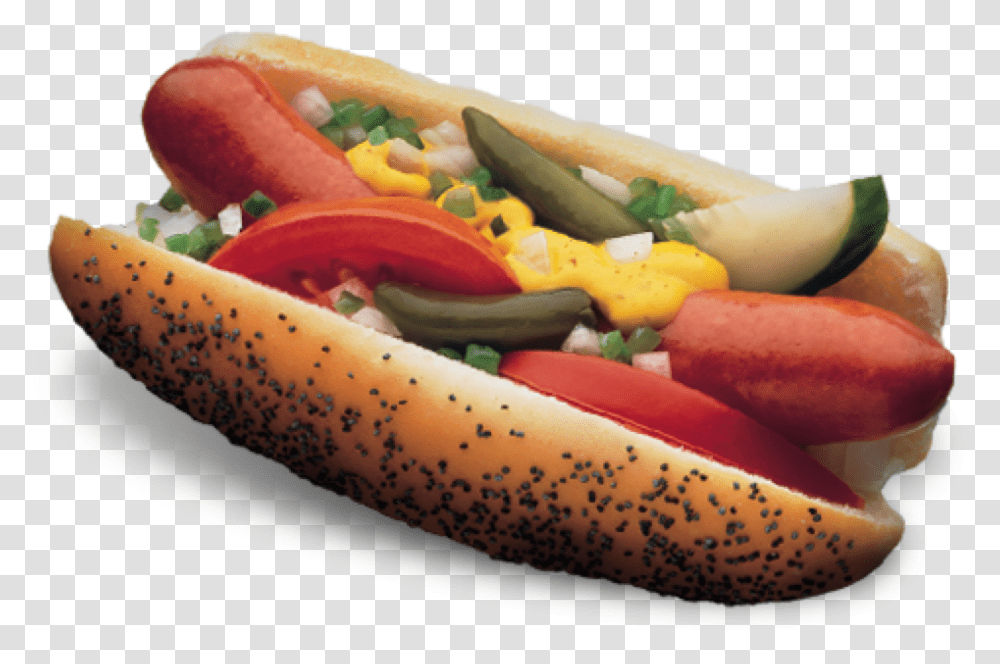 Hot Dog Weiner Chicago Style Hotdog, Food Transparent Png