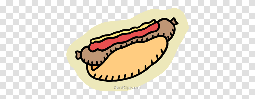 Hot Dogfrankfurter Royalty Free Vector Clip Art Illustration, Food Transparent Png