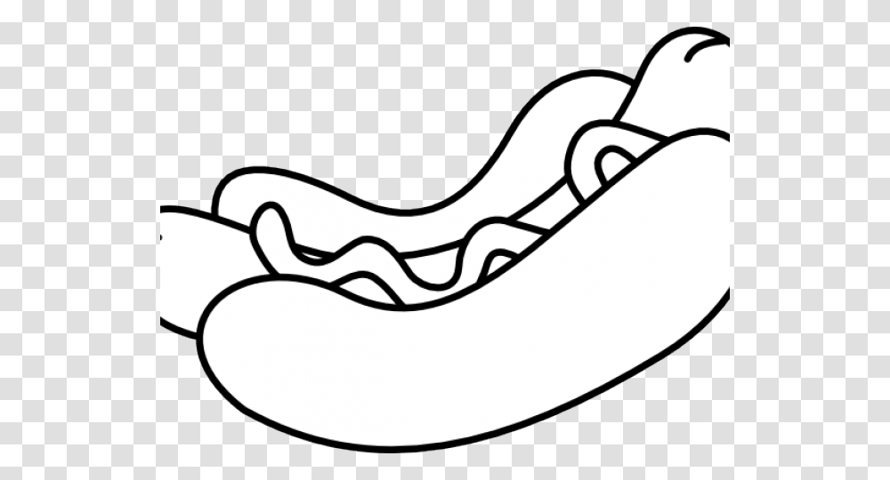Hot Dogs Clipart Black And White, Animal, Food, Arm, Sunglasses Transparent Png