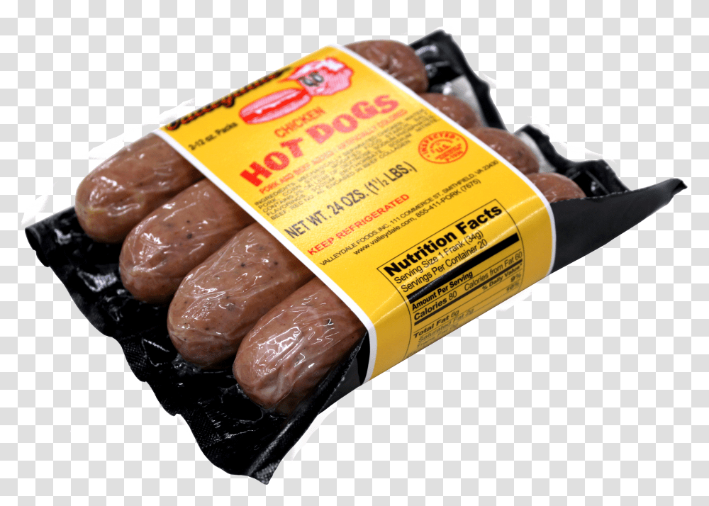 Hot Dogs Labeled By Ultrasonic Banding Machine Lincolnshire Sausage, Food, Ketchup Transparent Png