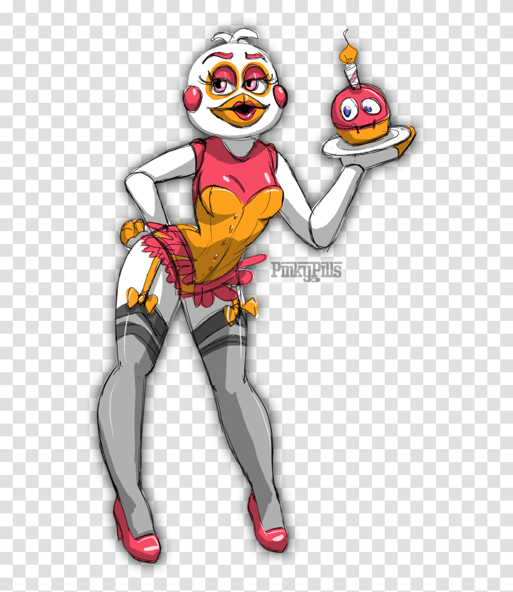 Hot Funtime Chica By Pinkypills Fnaf Funtime Chica Sexy, Person, Comics, Bo...
