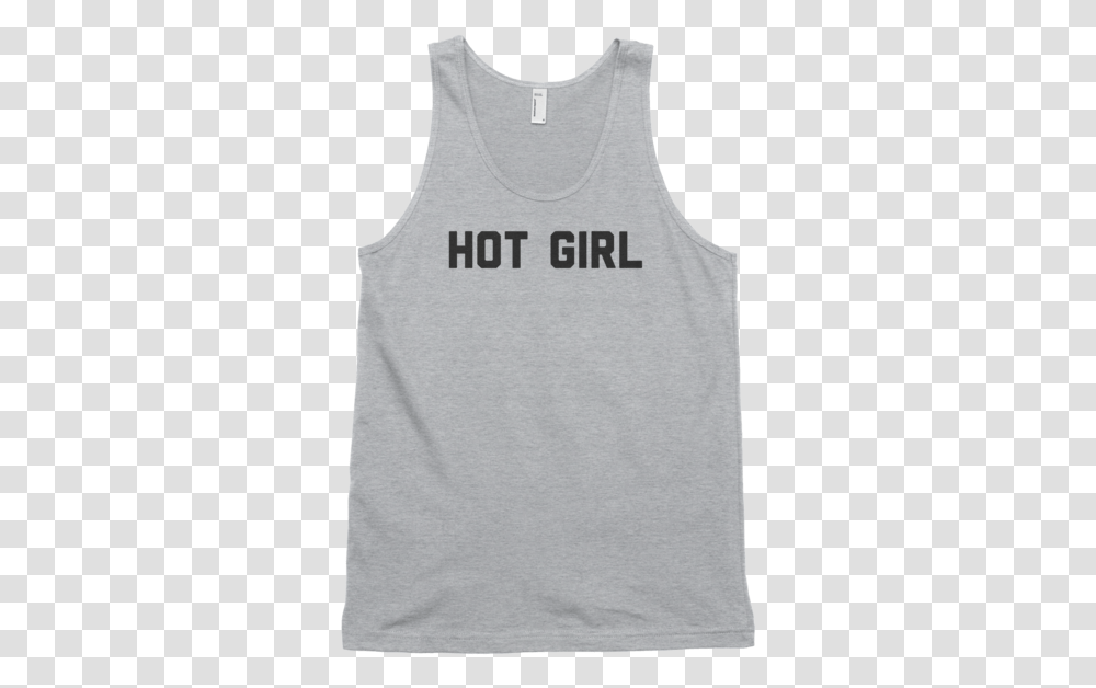 Hot Girl Tank Top Active Tank, Apparel, Shirt, Undershirt Transparent Png