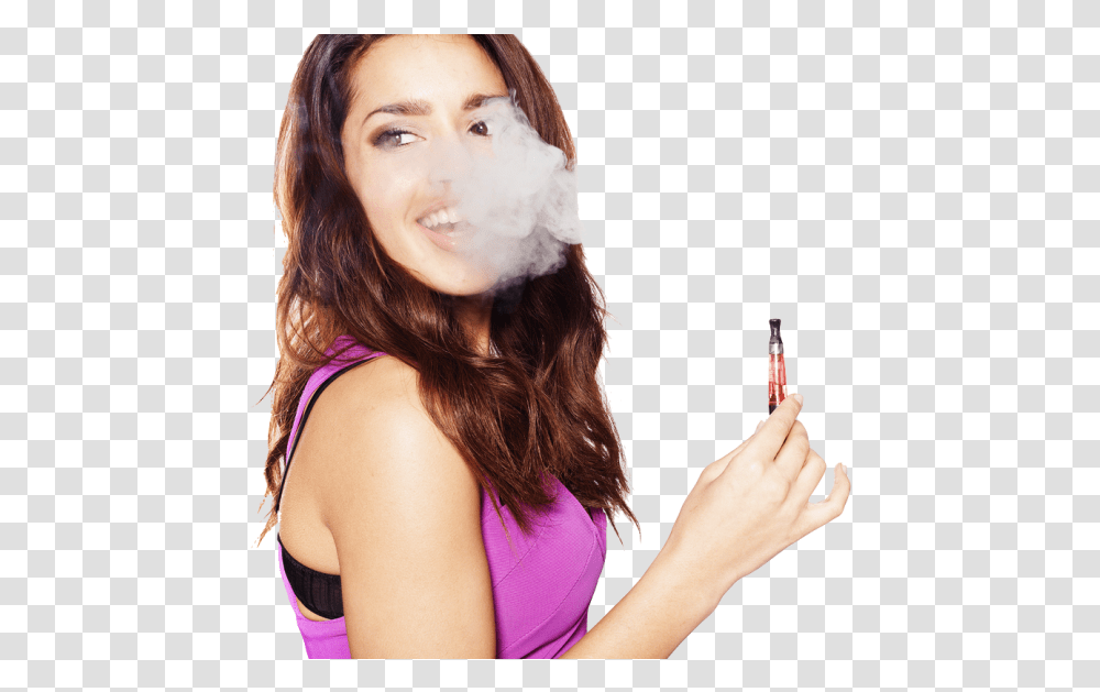 Hot Girls Person Vaping, Human, Smoke, Smoking, Finger Transparent Png