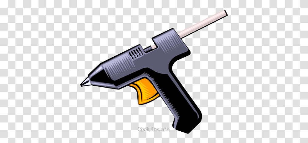 Hot Glue Gun Royalty Free Vector Clip Art Illustration, Hammer, Tool, Weapon, Weaponry Transparent Png