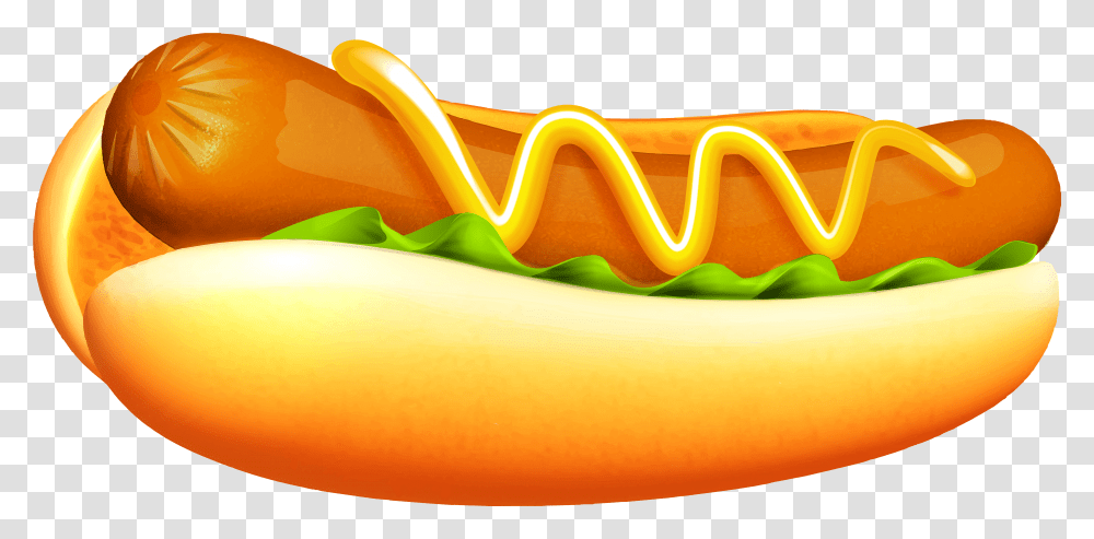 Hot Hamburger Dog Sausage Free Download Hot Dog Clipart Transparent Png