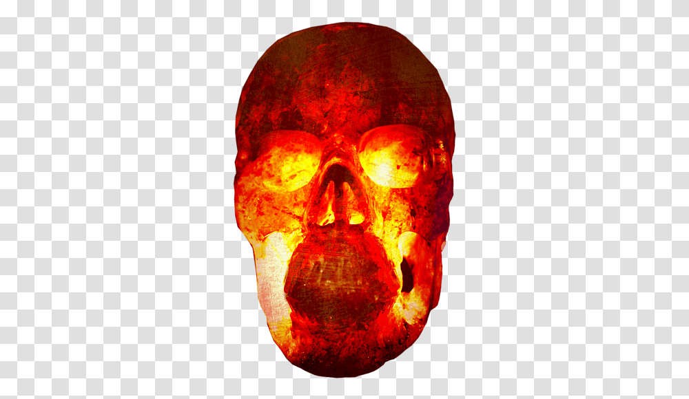 Hot Headed Skull Skull, Alien, Art, Mountain, Outdoors Transparent Png