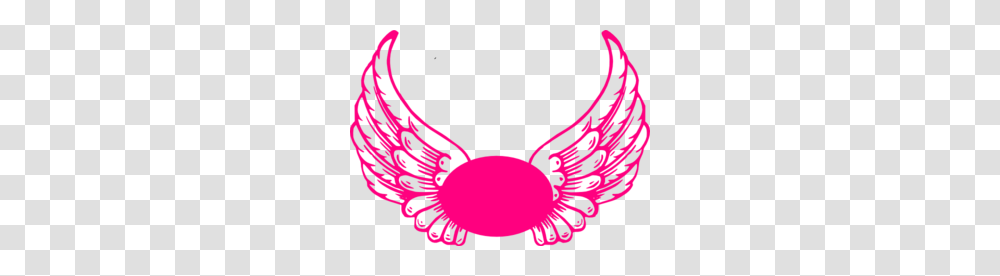 Hot Hot Pink Guardian Angel Wings Clip Art, Animal, Crawdad, Seafood, Sea Life Transparent Png