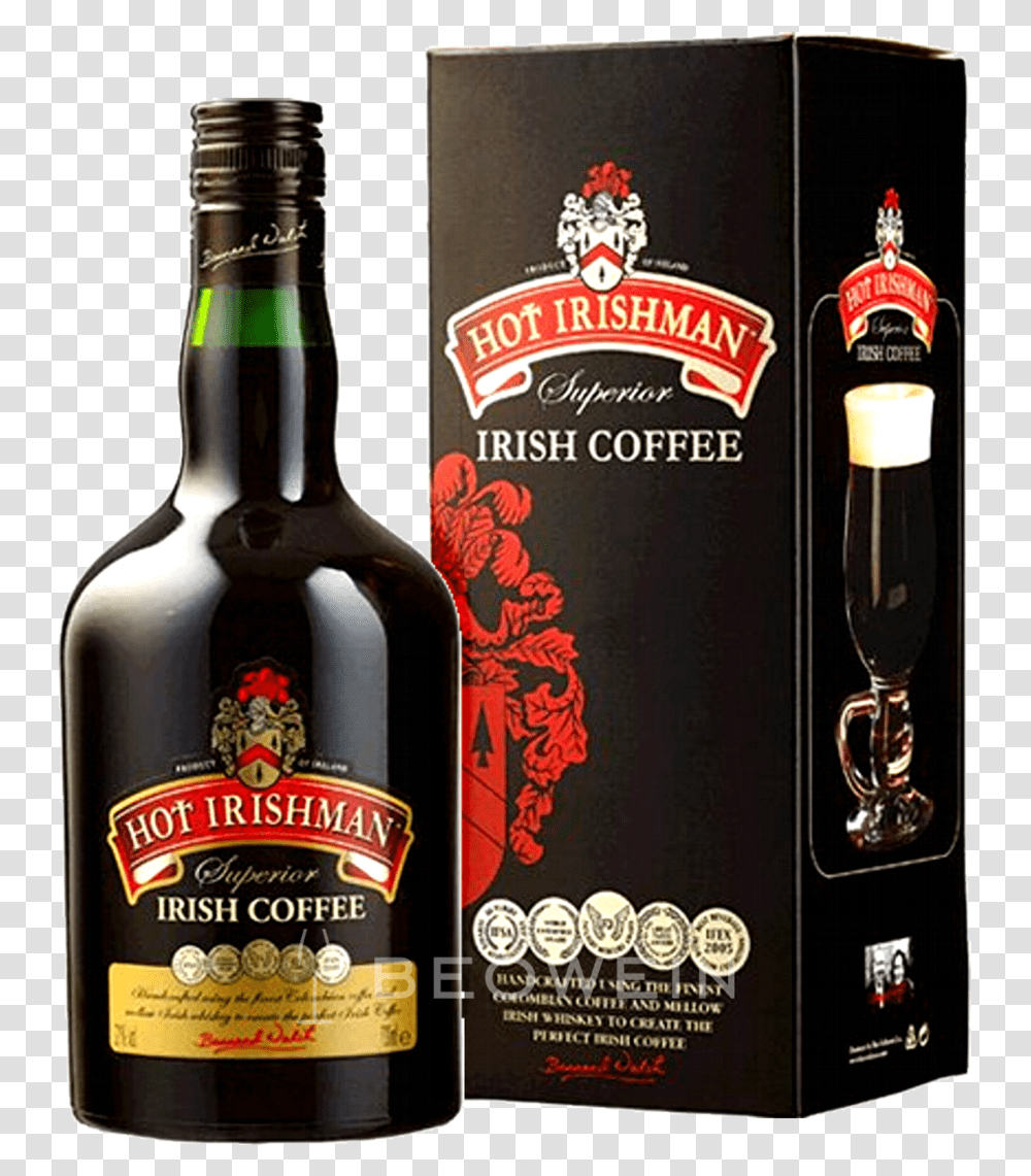 Hot Irishman Irish Coffee, Liquor, Alcohol, Beverage, Drink Transparent Png