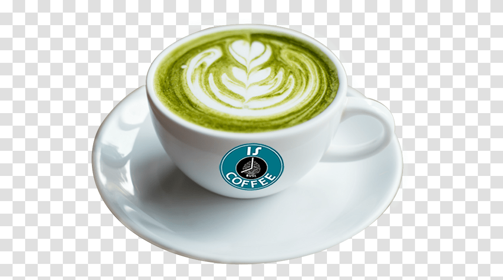 Hot Macha Green Tea Latte Hot Green Tea, Coffee Cup, Beverage, Drink, Pottery Transparent Png