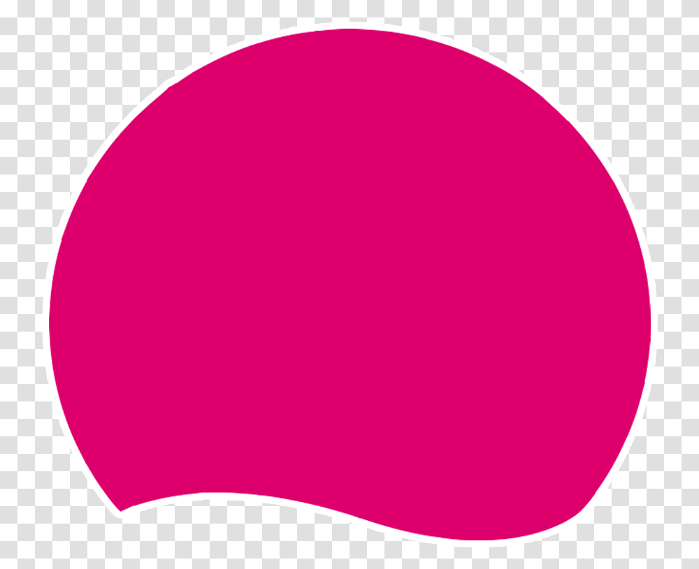 Hot Pink Circle, Label, Sticker Transparent Png