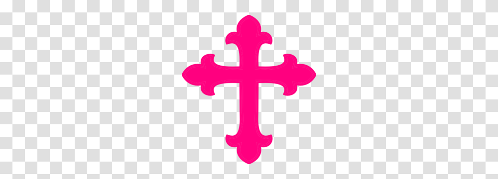 Hot Pink Cross Clip Art, Jigsaw Puzzle, Game, Hook Transparent Png