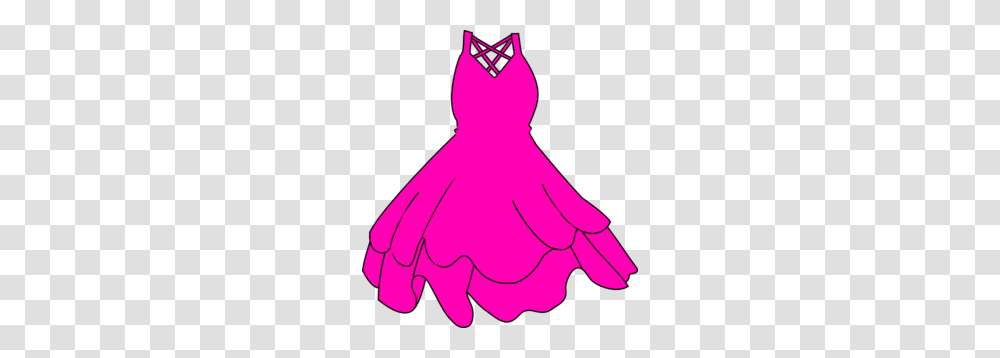 Hot Pink Dress Clip Art, Dance Pose, Leisure Activities, Person Transparent Png