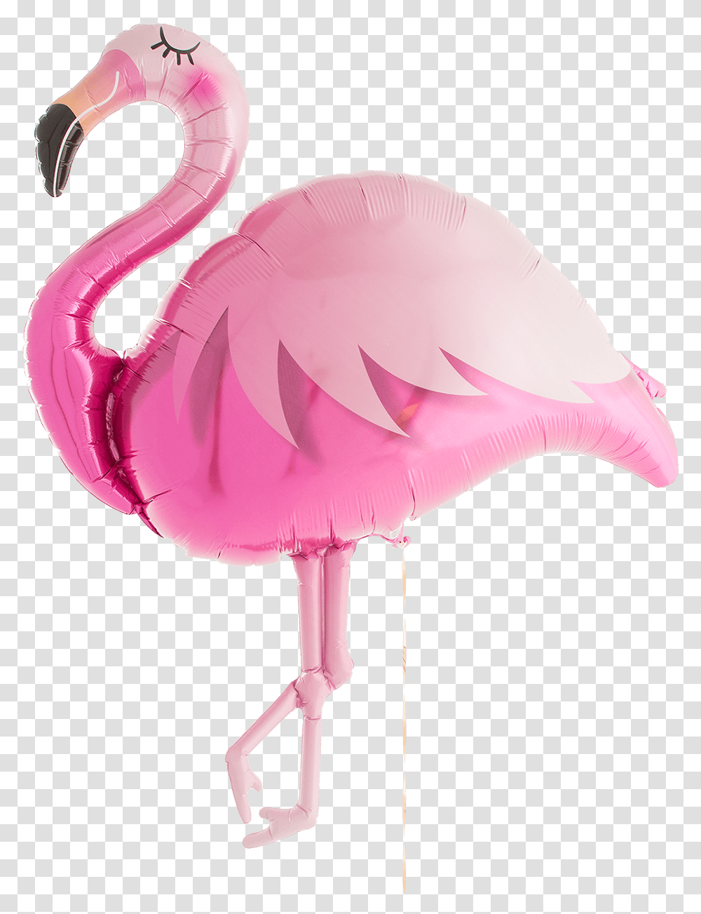 Hot Pink Flamingo Supershape, Bird, Animal Transparent Png