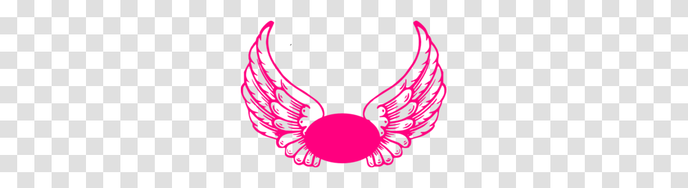 Hot Pink Guardian Angel Wings Clip Art, Animal, Bird, Tattoo, Skin Transparent Png