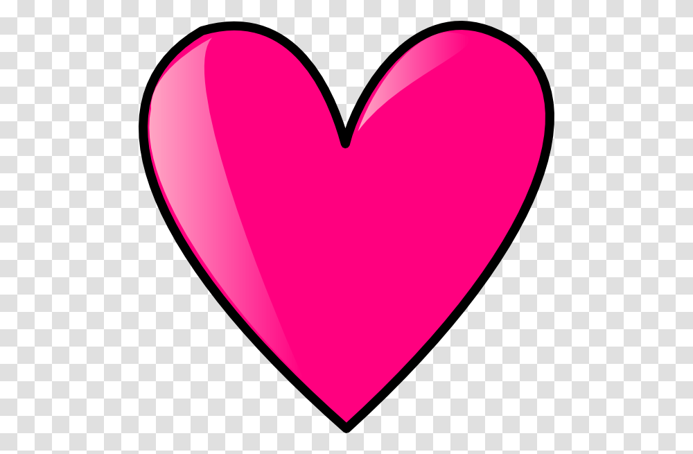 Hot Pink Heart Clipart Transparent Png