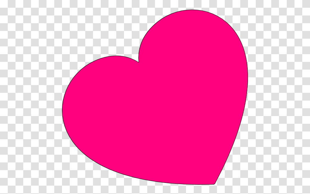 Hot Pink Heart Tilted Heart Pink Clip Art At Clipart Hot Pink Heart Transparent Png