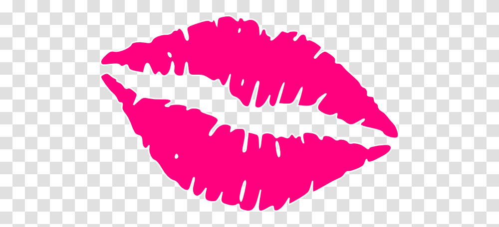 Hot Pink Lips Clip Arts Download, Mouth, Teeth, Ketchup, Food Transparent Png