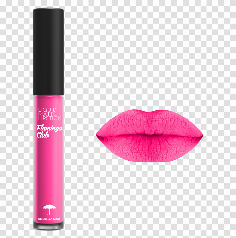 Hot Pink Lipstick Gloss, Cosmetics, Petal, Flower, Plant Transparent Png