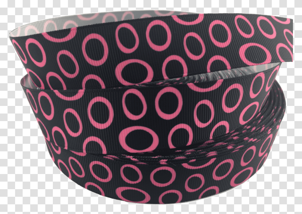 Hot Pink Rings Grosgrain Ribbons Storage Basket, Clothing, Apparel, Purse, Handbag Transparent Png
