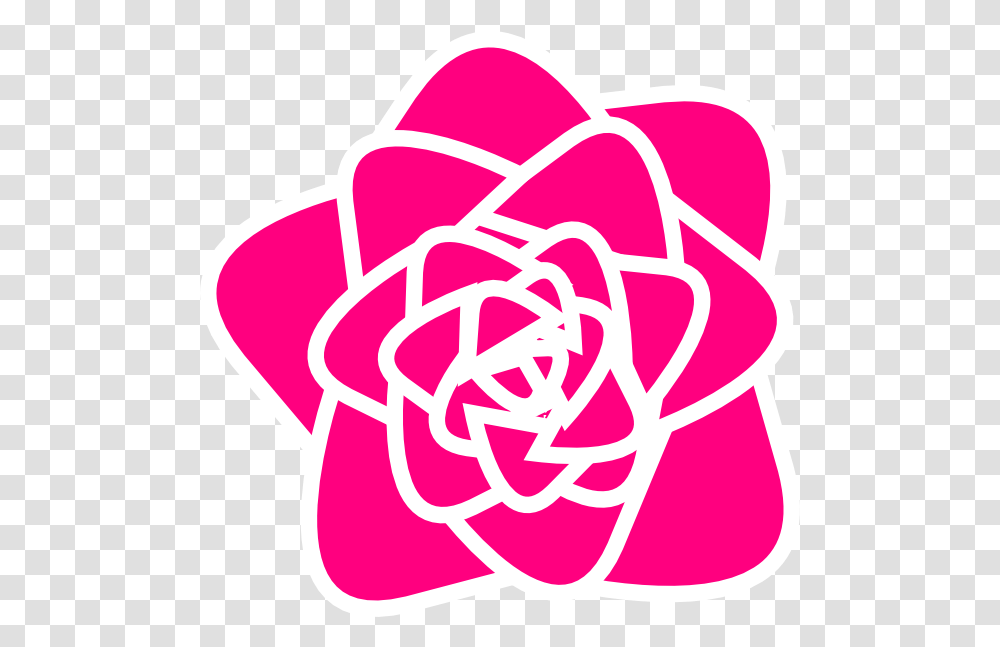 Hot Pink Rose Clip Arts For Web Clip Arts Free Hot Pink Rose Clipart, Heart, Label, Text, Symbol Transparent Png