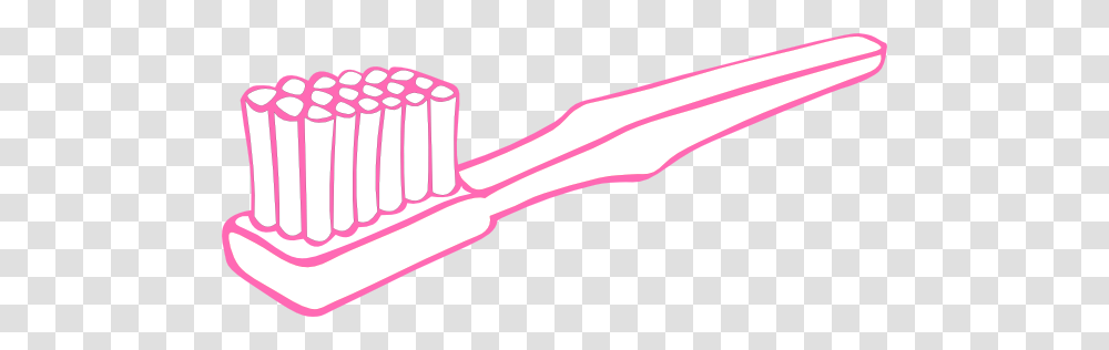 Hot Pink Toothbrush Clip Art, Tool, Toothpaste Transparent Png