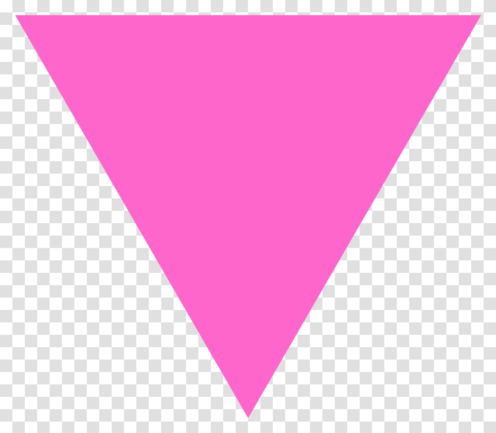 Hot Pink Triangle, Plectrum, Heart Transparent Png