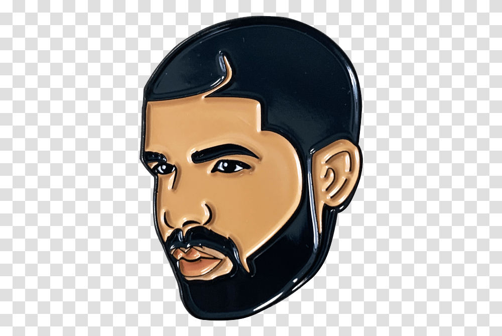 Hot Sale Custom Drake Shape Badge Character Soft Enamel Cartoon, Helmet, Apparel, Head Transparent Png