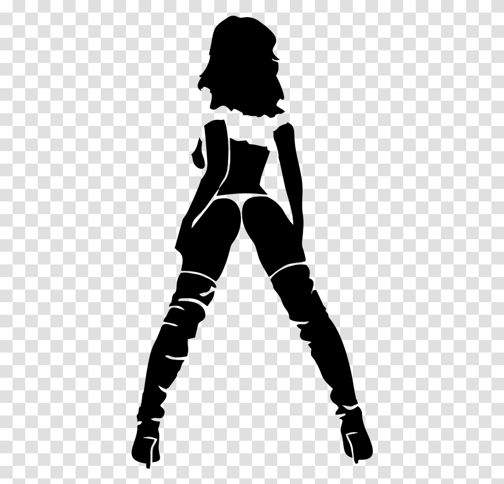 Hot Sexy Girl Woman Pinup Funny Car Bumper Window Vinyl Silhouette Sexy Girl, Person, Female, Photography Transparent Png