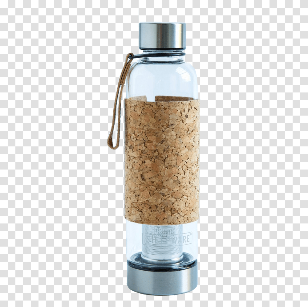 Hot Tea On The Go Water Bottle, Cork, Home Decor, Jar, Mixer Transparent Png