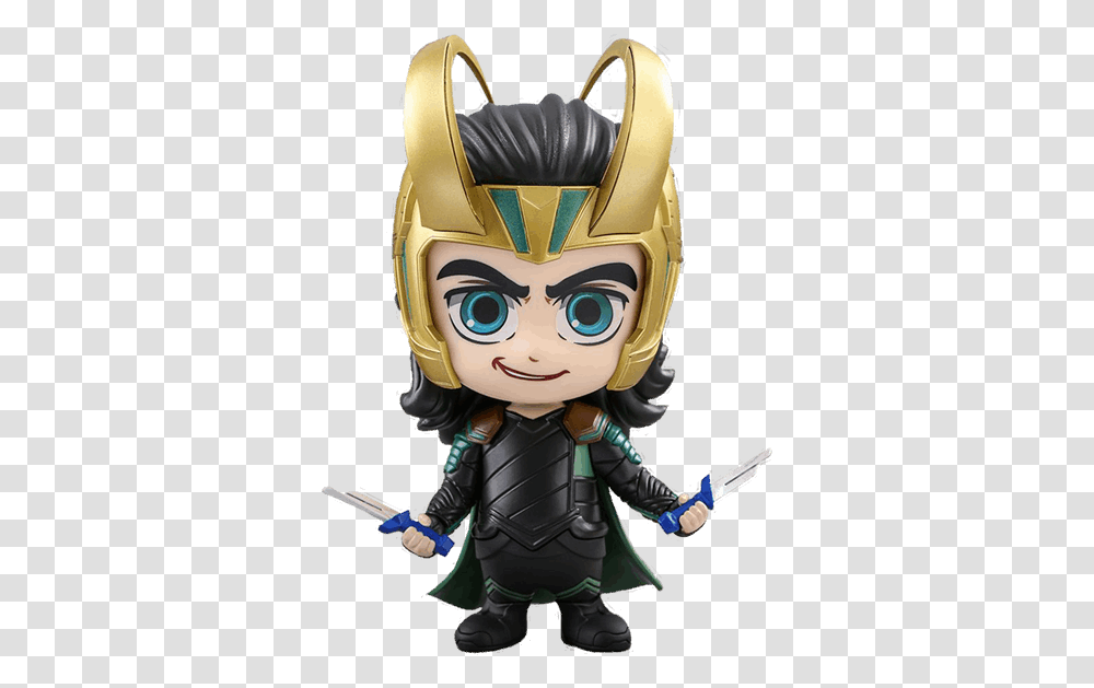 Hot Toy Cosbaby Loki, Helmet, Apparel, Person Transparent Png