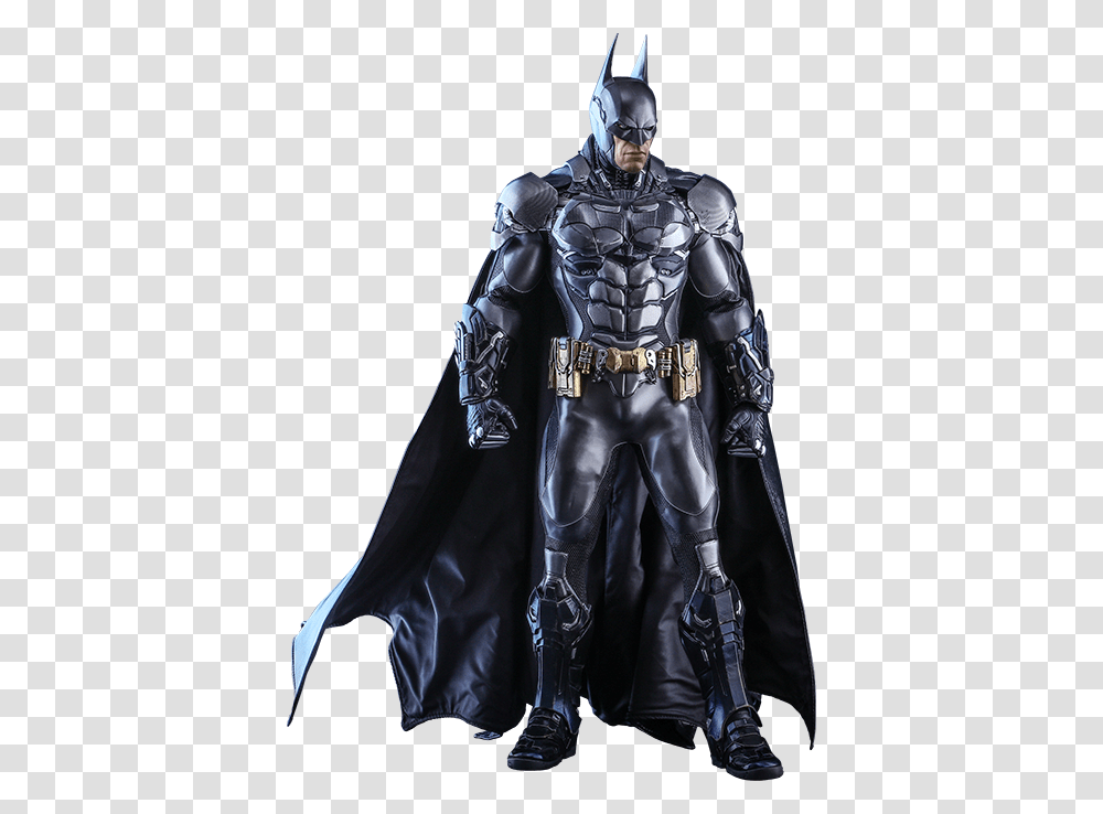 Hot Toys Batman Batman Arkham Knight Hot Toys, Helmet, Apparel, Person Transparent Png