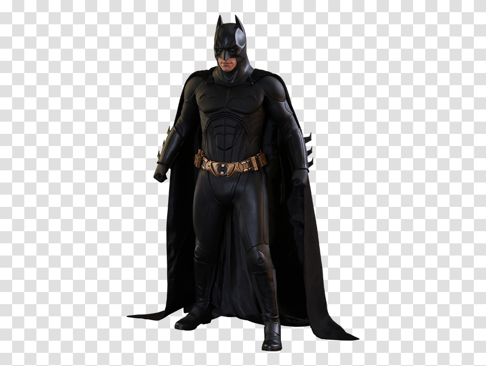 Hot Toys Batman Begins 1, Person, Human, Helmet Transparent Png