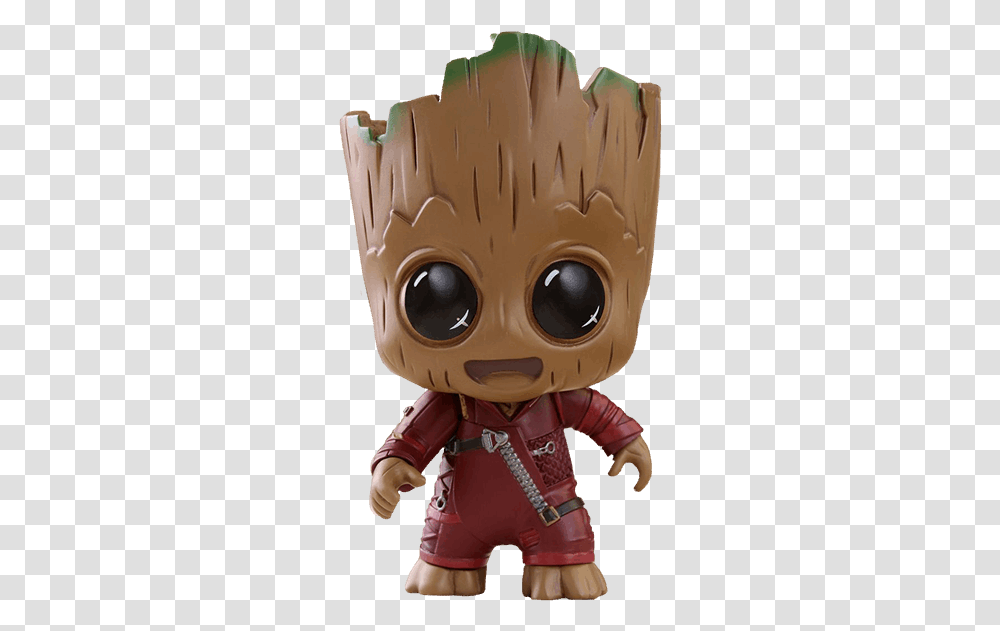 Hot Toys Cosbaby Groot, Doll, Figurine, Person, Human Transparent Png