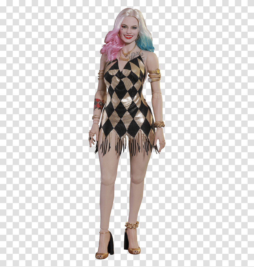 Hot Toys Harley Quinn Dress, Apparel, Person, Fashion Transparent Png