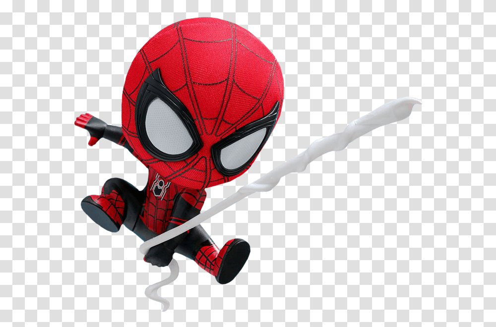Hot Toys Spiderman Cosbaby, Person, Helmet, People Transparent Png
