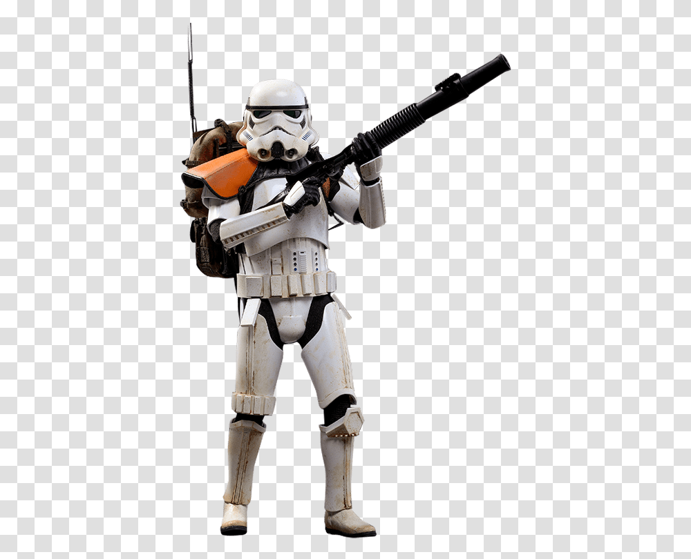 Hot Toys Stormtrooper Jedha Patrol Sixth Scale Figure Stormtrooper Jedha, Helmet, Apparel, Robot Transparent Png